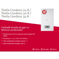 Centrala termica pe gaz in condensatie Saunier Duval Thelia Condens 25A+ kit